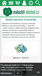 Mobile Screenshot of malachit-obchod.cz